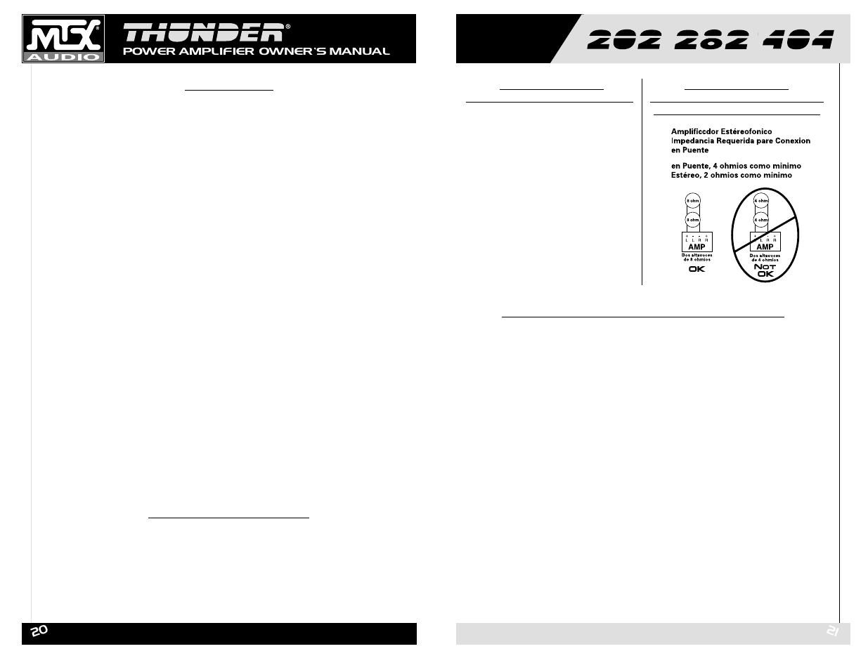 MTX Audio Thunder202 User Manual | Page 11 / 19