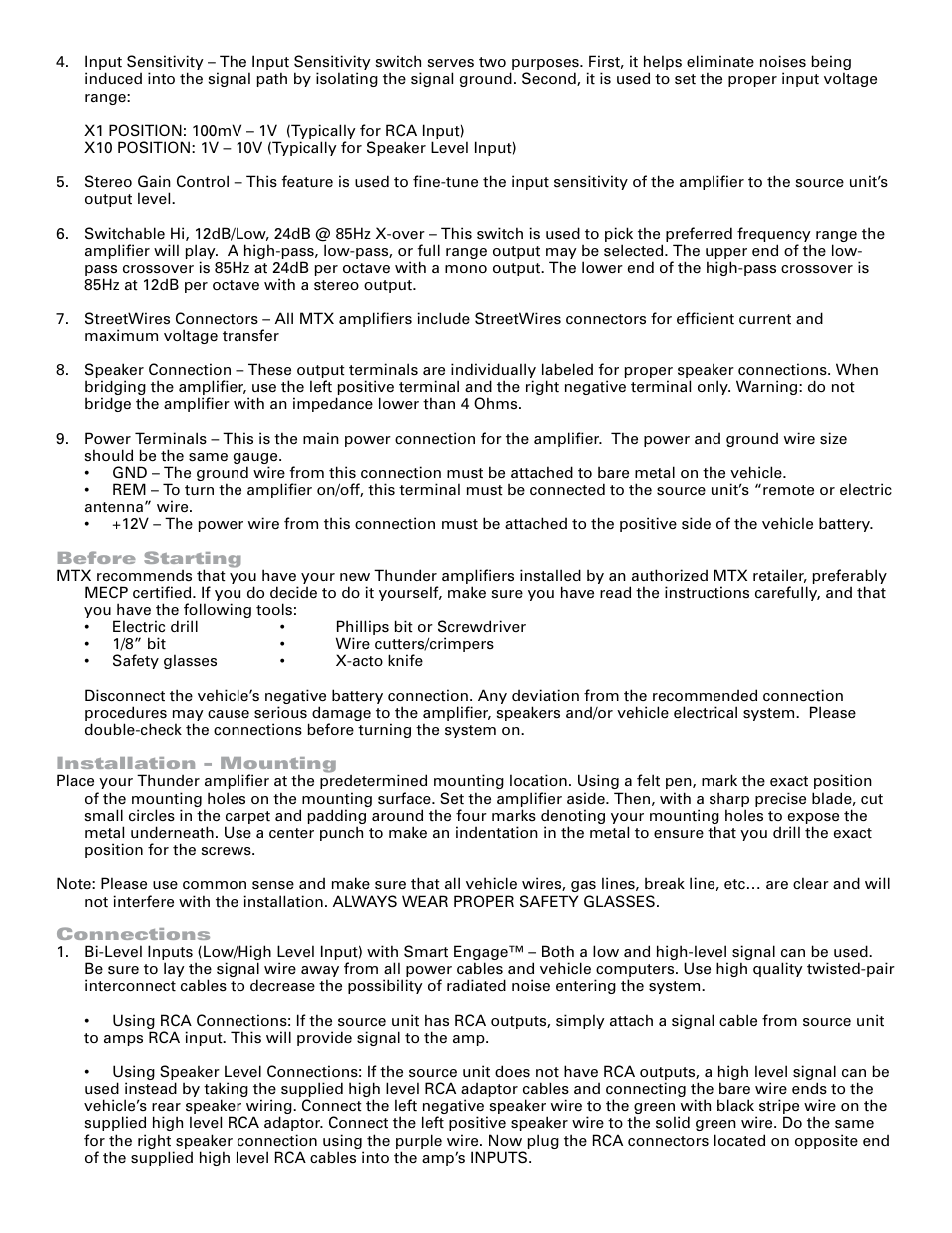 MTX Audio TA3202 User Manual | Page 2 / 5