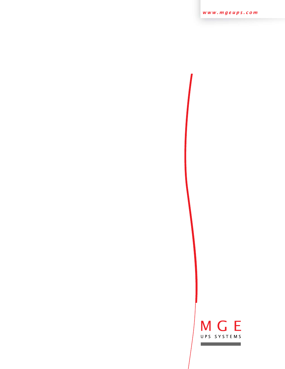 MGE UPS Systems EPS 8000 User Manual | Page 54 / 54