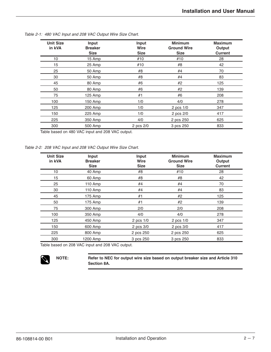 Installation and user manual | MGE UPS Systems POWER-SURE 700 User Manual | Page 21 / 52