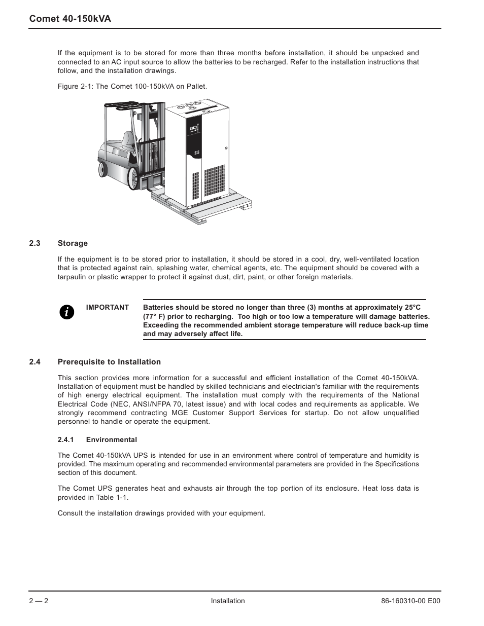 MGE UPS Systems 40-150kVA User Manual | Page 27 / 56