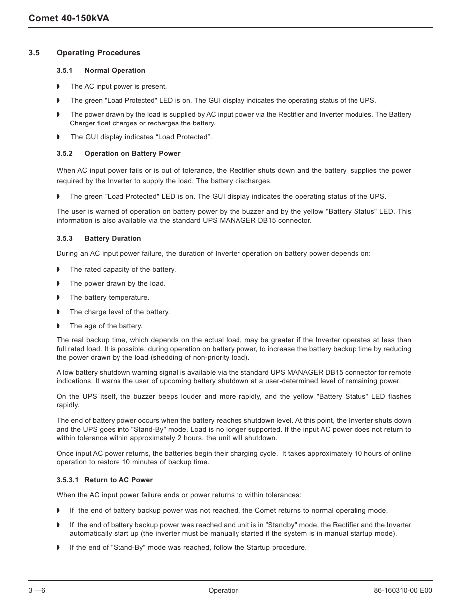 MGE UPS Systems 40-150kVA User Manual | Page 38 / 56