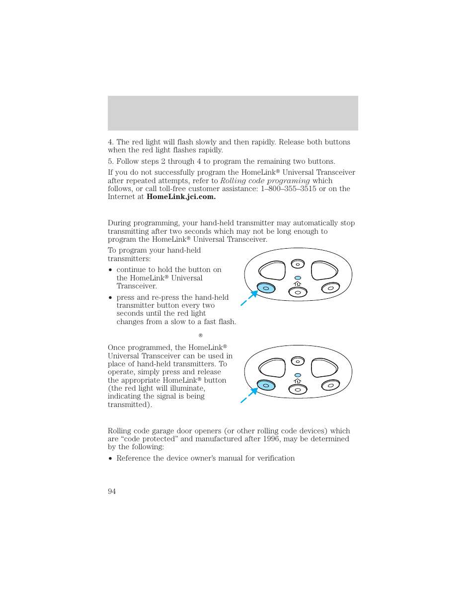 Controls and features | Mercury 1999 Villager User Manual | Page 94 / 264