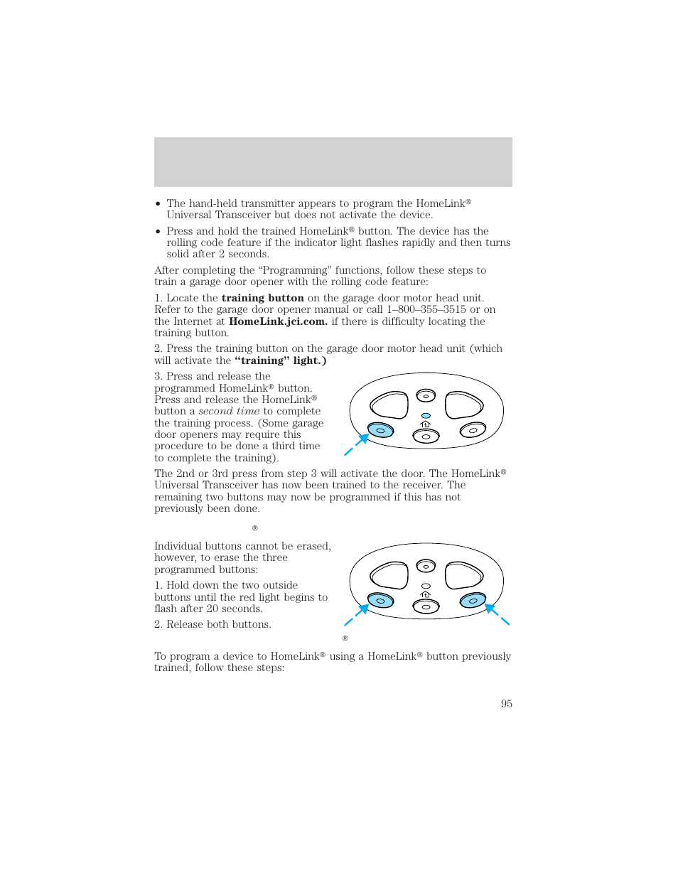 Controls and features | Mercury 1999 Villager User Manual | Page 95 / 264