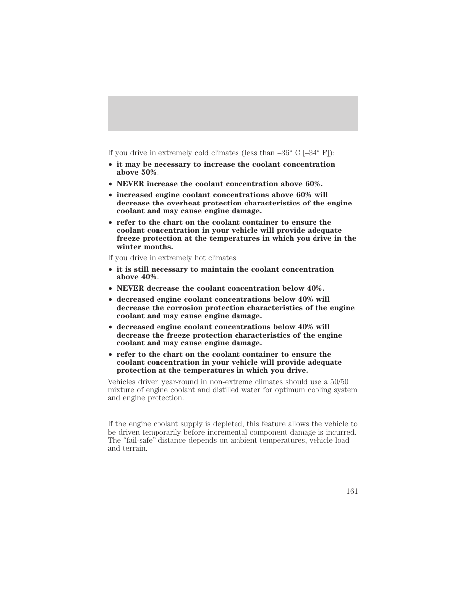 Maintenance and care | Mercury 2000 Grand Marquis User Manual | Page 161 / 224