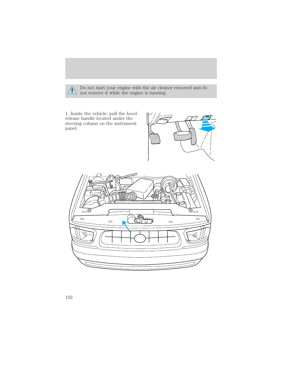 Maintenance and care | Mercury 1999 Mountaineer User Manual | Page 192 / 248