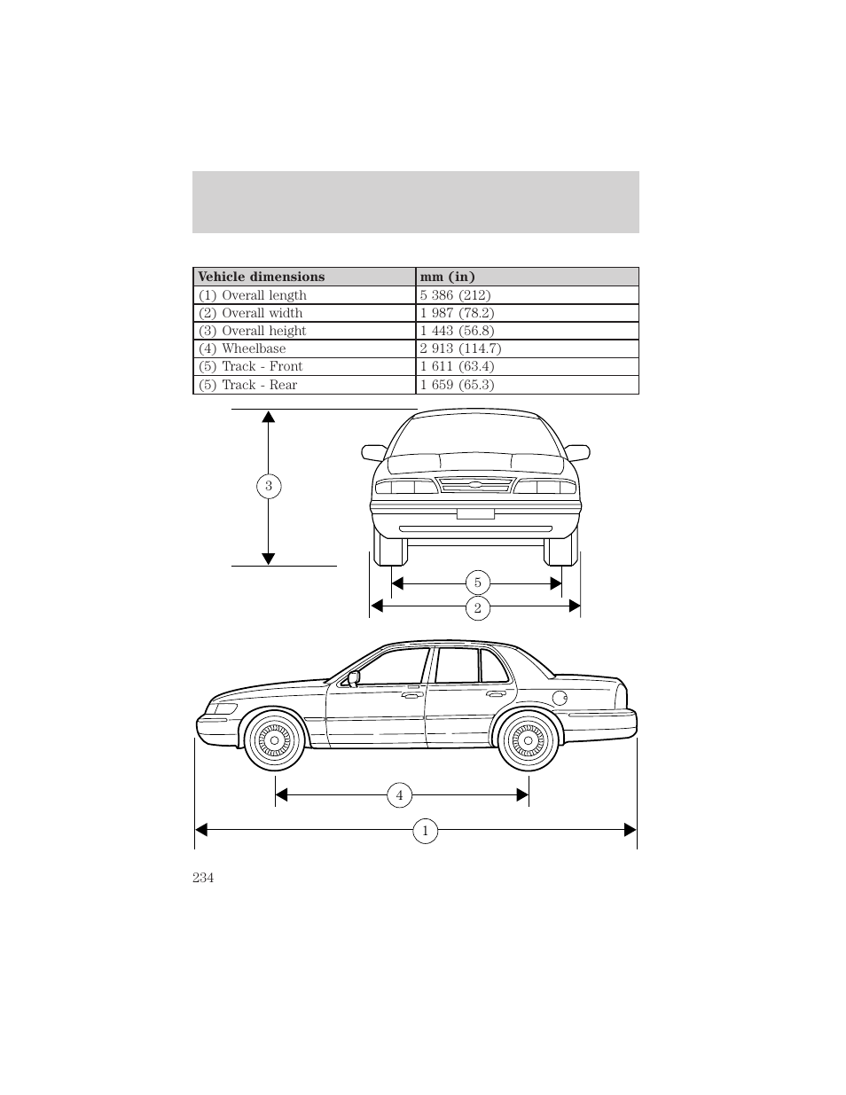 Maintenance and specifications | Mercury Grand Marquis 2002 User Manual | Page 234 / 248