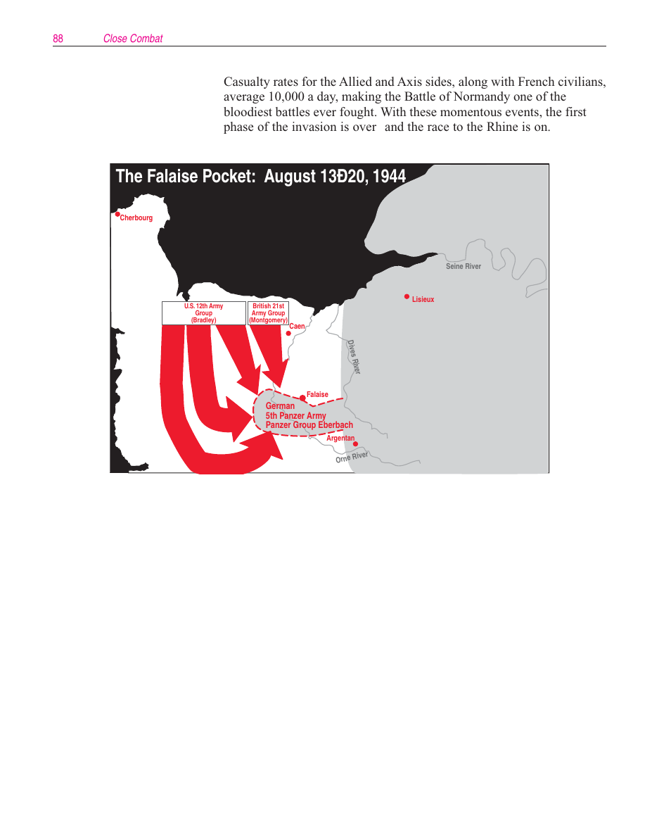 And the race to the rhine is on | Microsoft Close Combat User Manual | Page 89 / 163