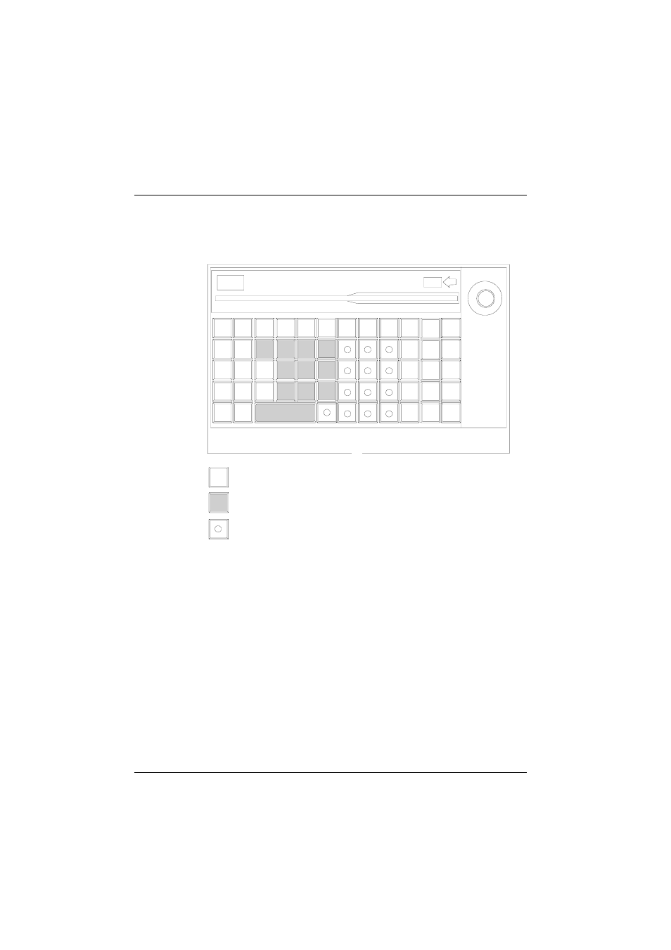 Keyboard layout | Microsoft POS Keyboard TA61 User Manual | Page 19 / 19