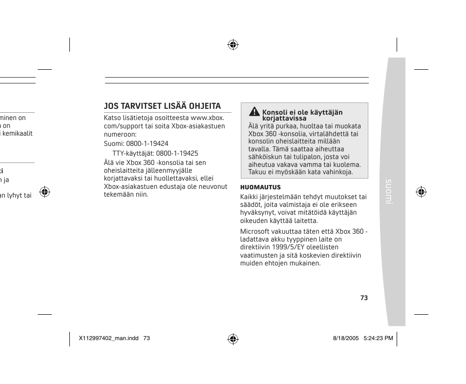 Su om i | Microsoft X11-29974-02 User Manual | Page 73 / 76