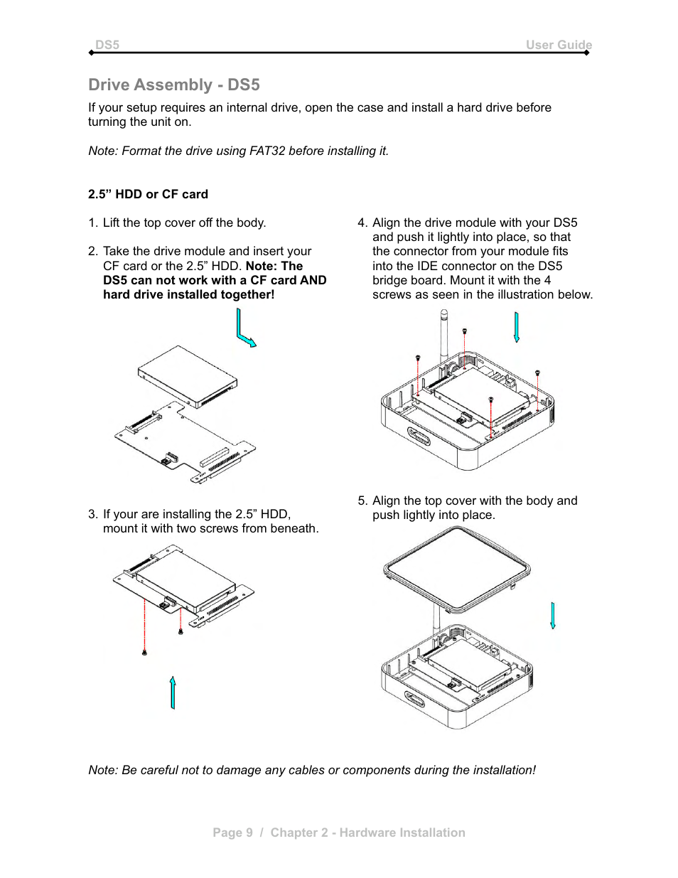 Drive assembly - ds5 | Microsoft DS5 User Manual | Page 11 / 62