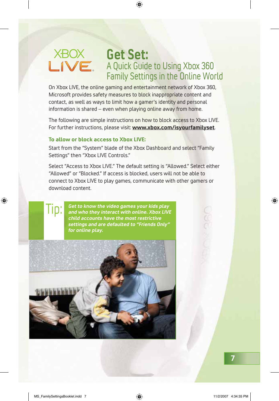 Get set | Microsoft 360 User Manual | Page 7 / 24