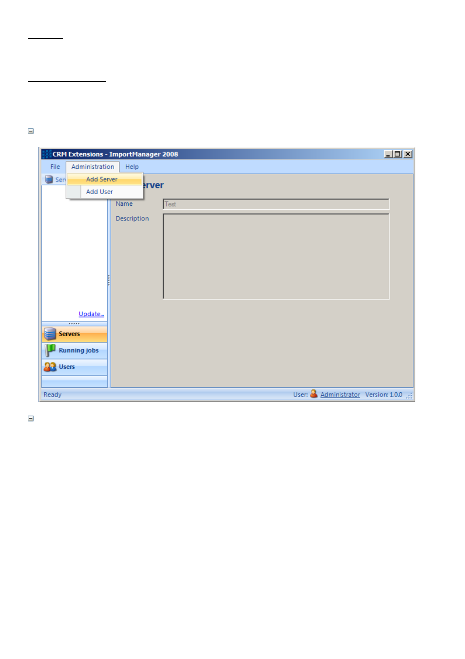 License, Creating a server | Microsoft C360 User Manual | Page 17 / 55