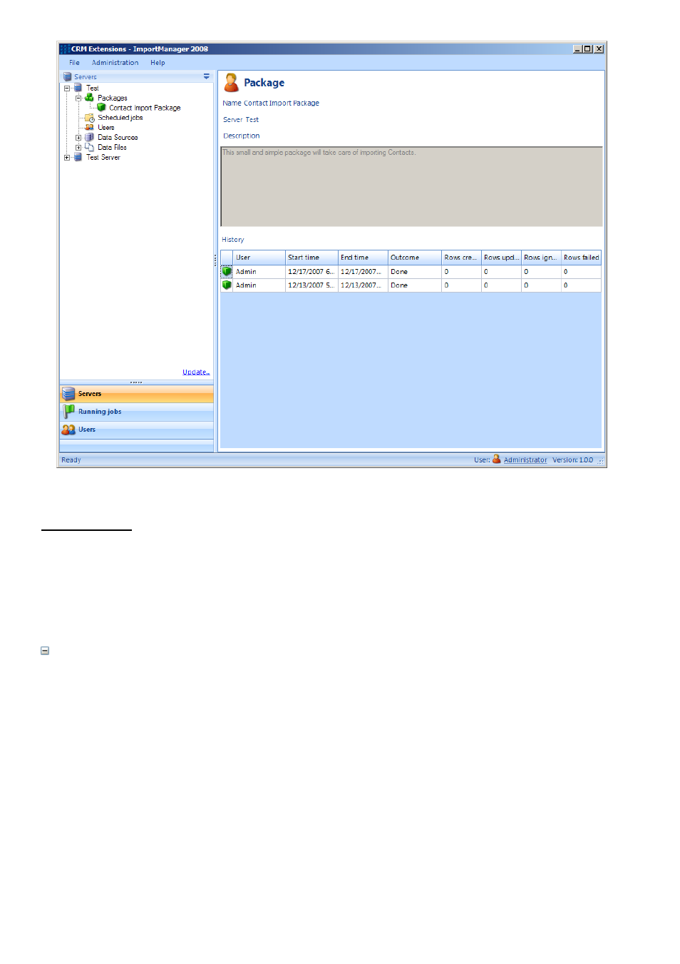 Odbc source | Microsoft C360 User Manual | Page 42 / 55