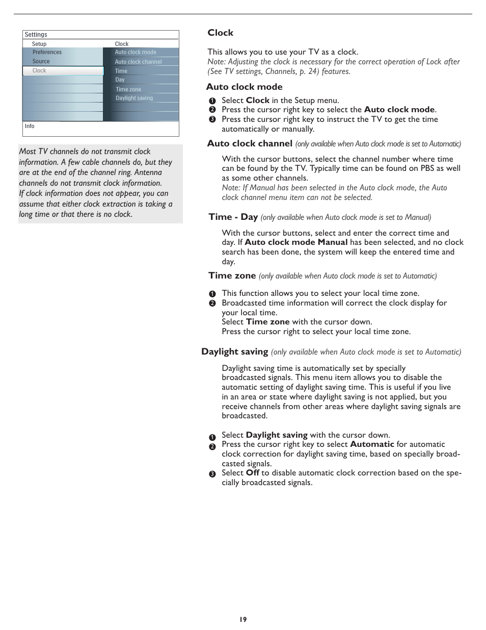 Philips Magnavox 37MF321D User Manual | Page 19 / 38