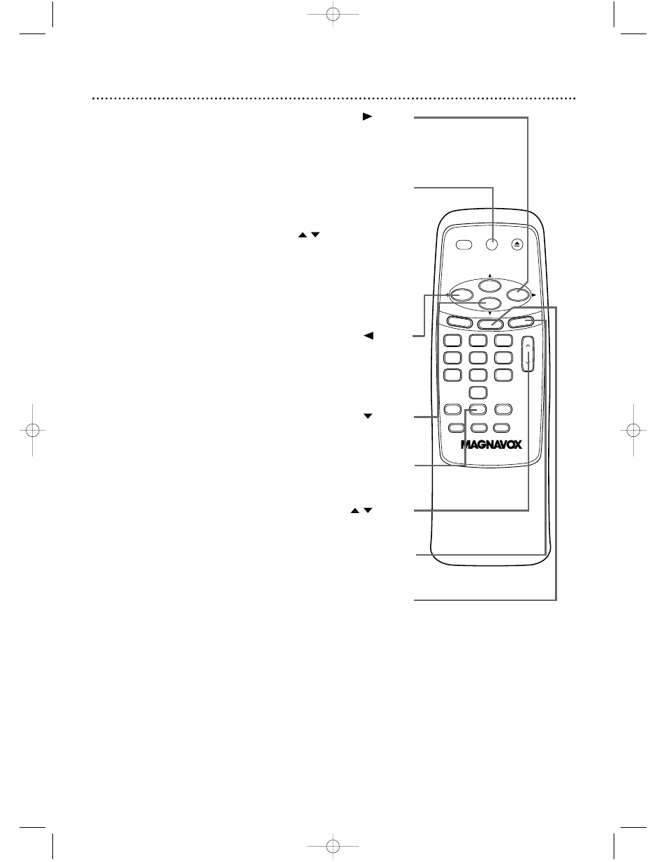 Remote control buttons (cont’d) 19 | Philips Magnavox MVR630MG User Manual | Page 19 / 47