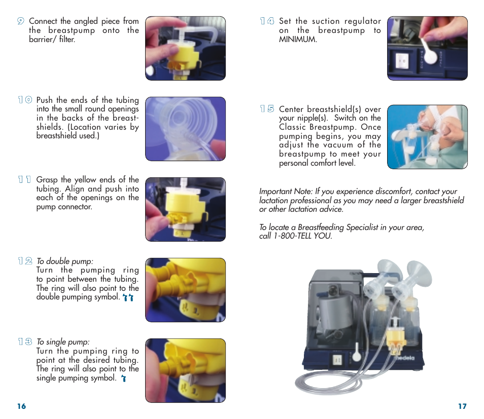 Medela Classic Breastpump User Manual | Page 10 / 13
