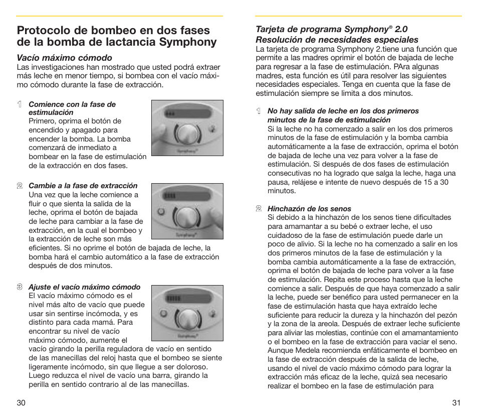 Medela Symphony breastpump User Manual | Page 17 / 32
