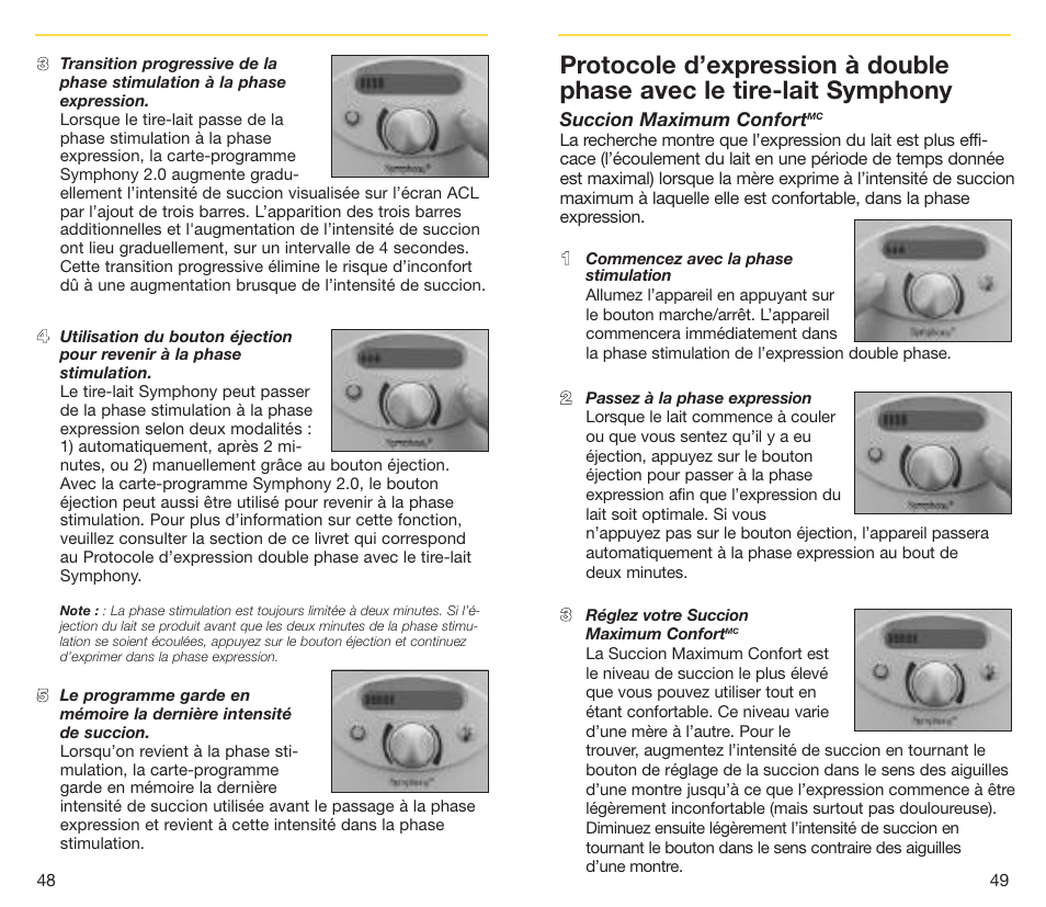 Medela Symphony breastpump User Manual | Page 27 / 32
