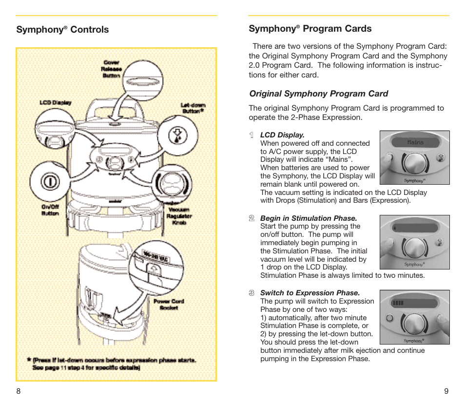 Medela Symphony breastpump User Manual | Page 6 / 32