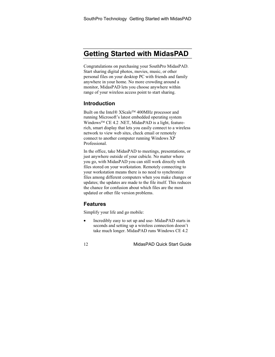 Getting started with midaspad | Midas Consoles Tablet User Manual | Page 16 / 36