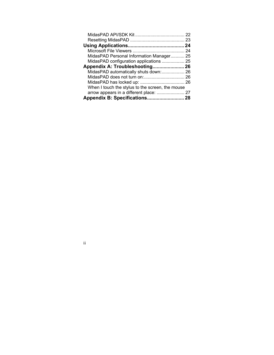 Midas Consoles Tablet User Manual | Page 4 / 36