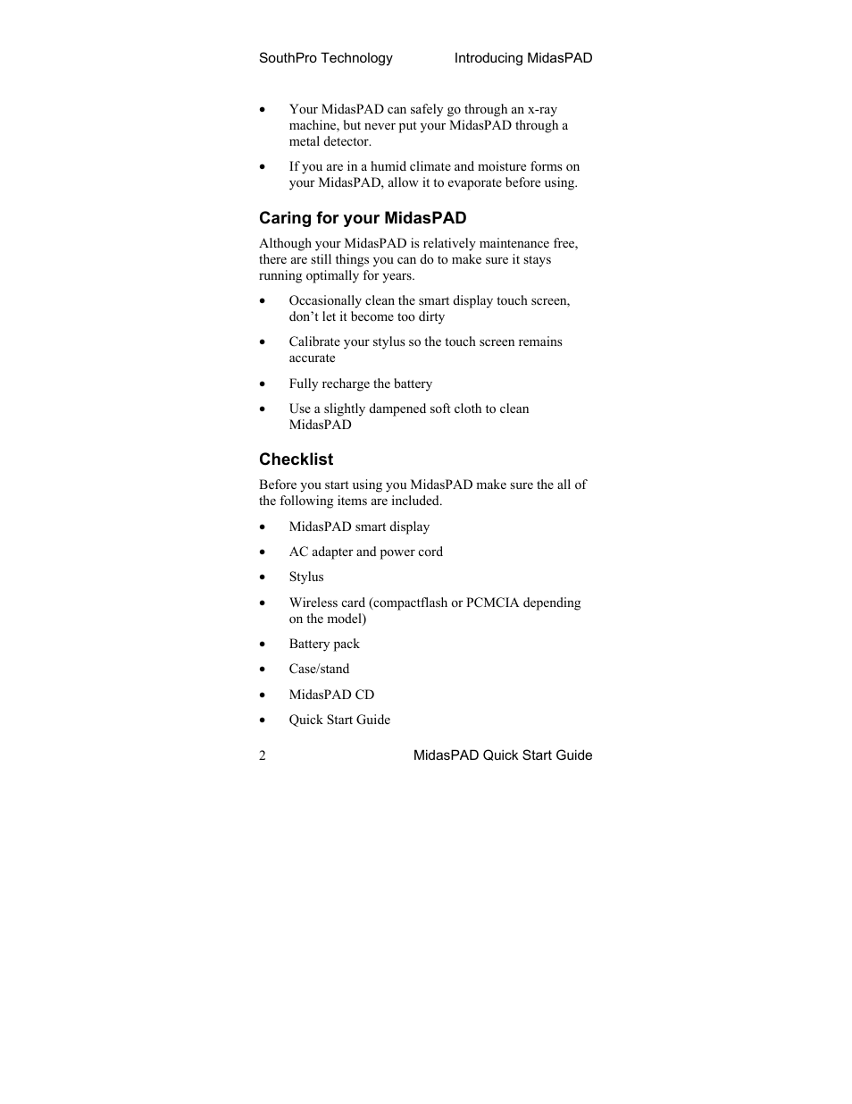 Midas Consoles Tablet User Manual | Page 6 / 36