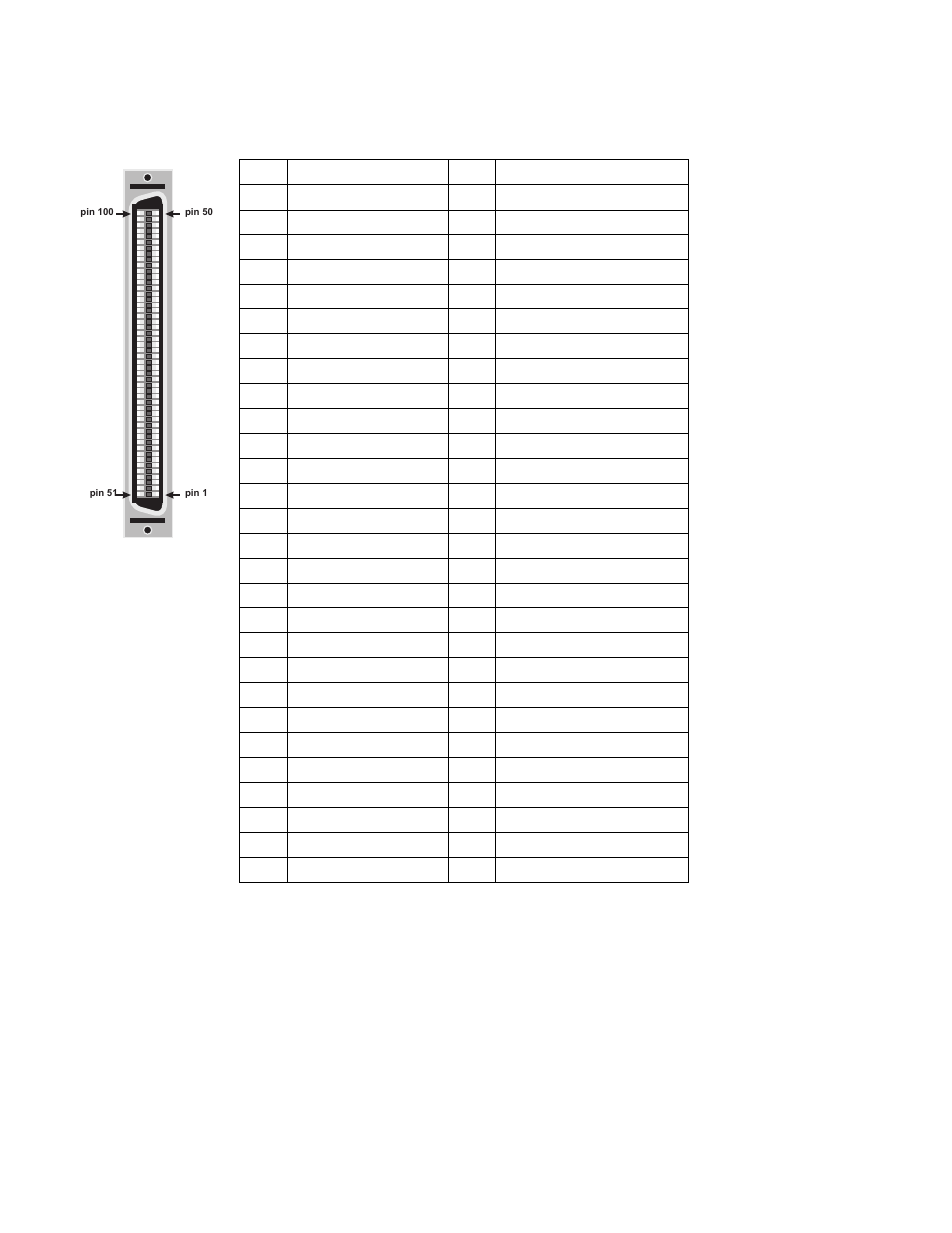 Digital interface connector | Matrox Electronic Systems II User Manual | Page 104 / 136