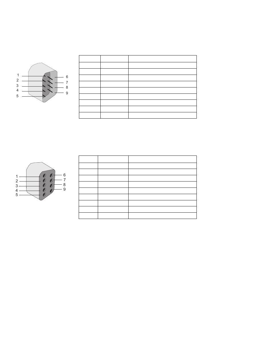 Rs-232 input connector, Trigger input connector | Matrox Electronic Systems II User Manual | Page 106 / 136
