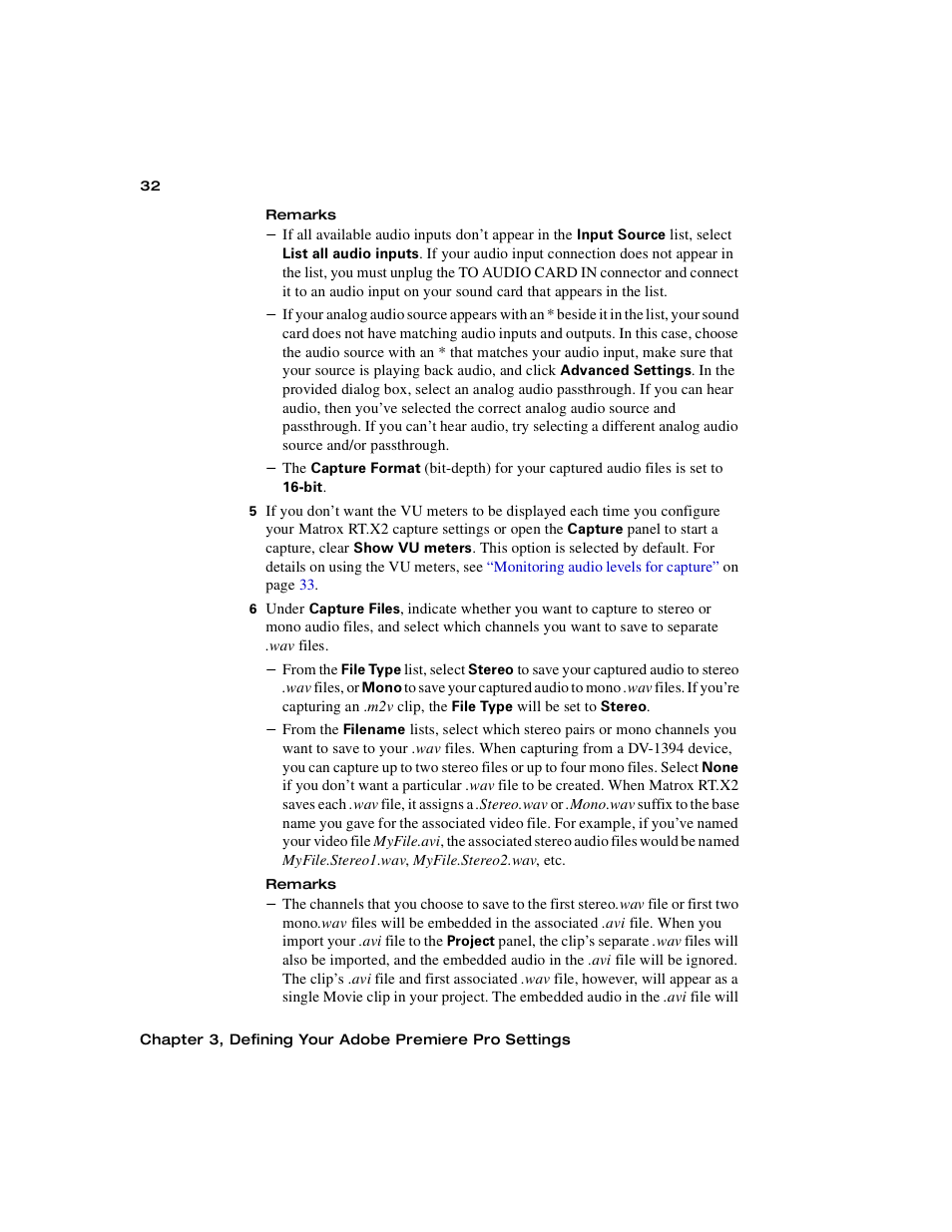Matrox Electronic Systems Matrox RT.X2 User Manual | Page 40 / 224