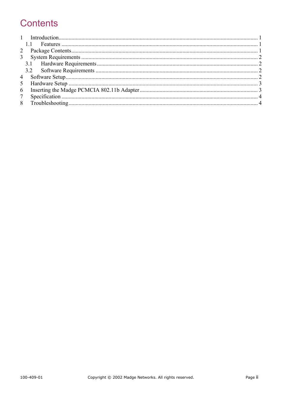 Madge Networks SMART WIRELESS 802.11B (95-20) User Manual | Page 3 / 7