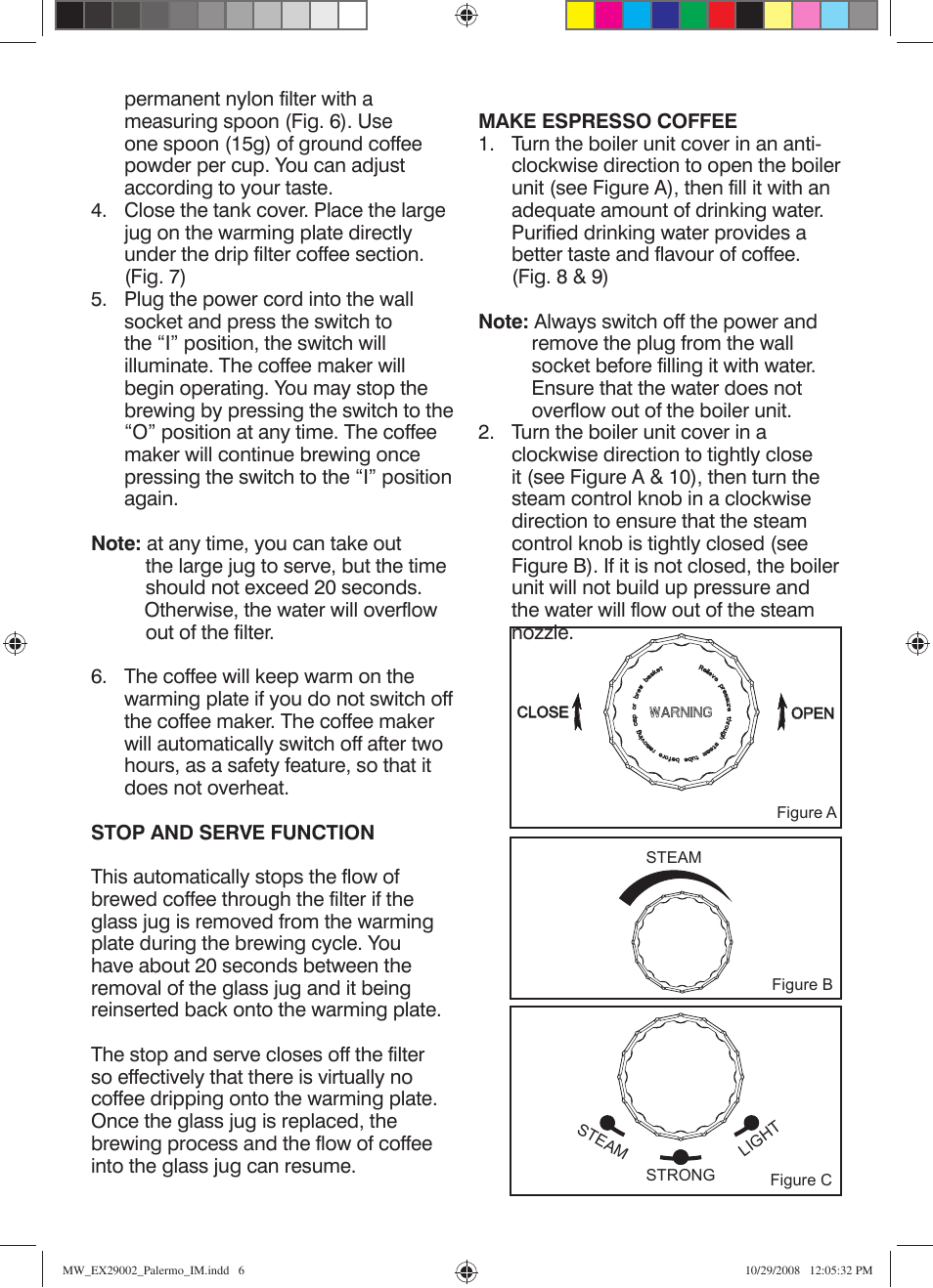 Mellerware PALERMO 29002 User Manual | Page 6 / 11
