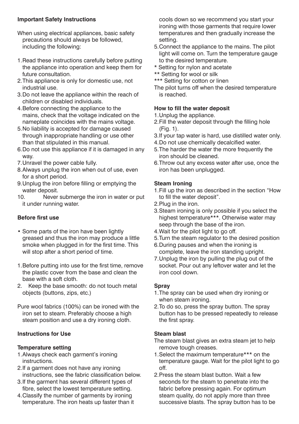Mellerware PROMAX 2000 2 3 5 0 02000W User Manual | Page 3 / 6