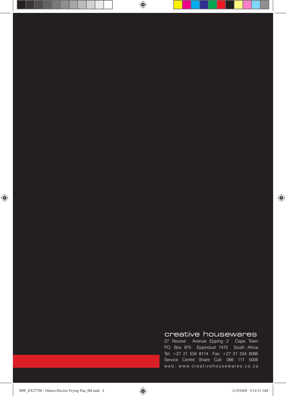 Mellerware ODISEO 27700 User Manual | Page 4 / 4