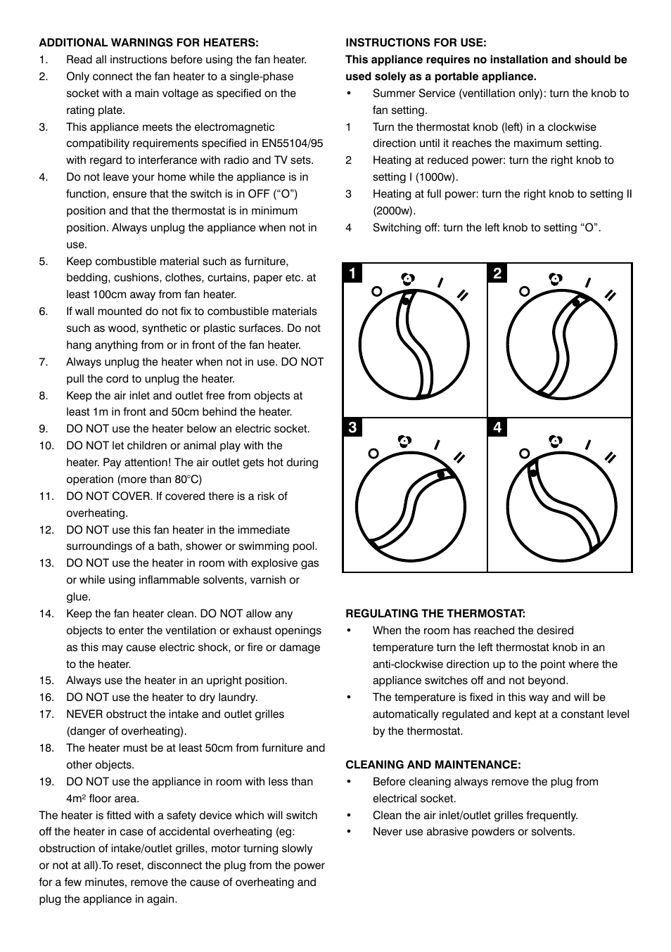 Mellerware 3 5 2 0 02000W User Manual | Page 3 / 4
