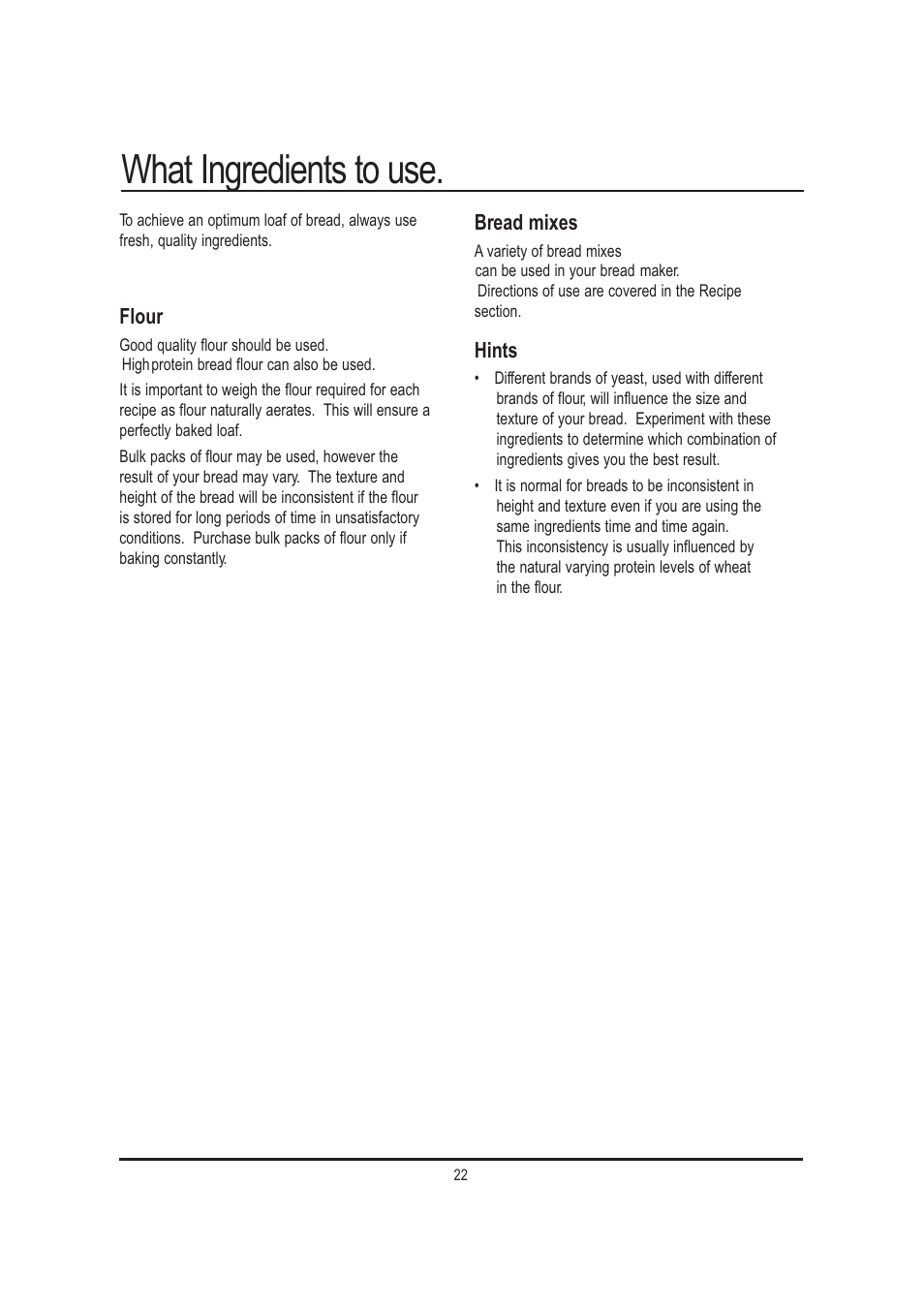 What ingredients to use | Mellerware 26550550W User Manual | Page 22 / 81