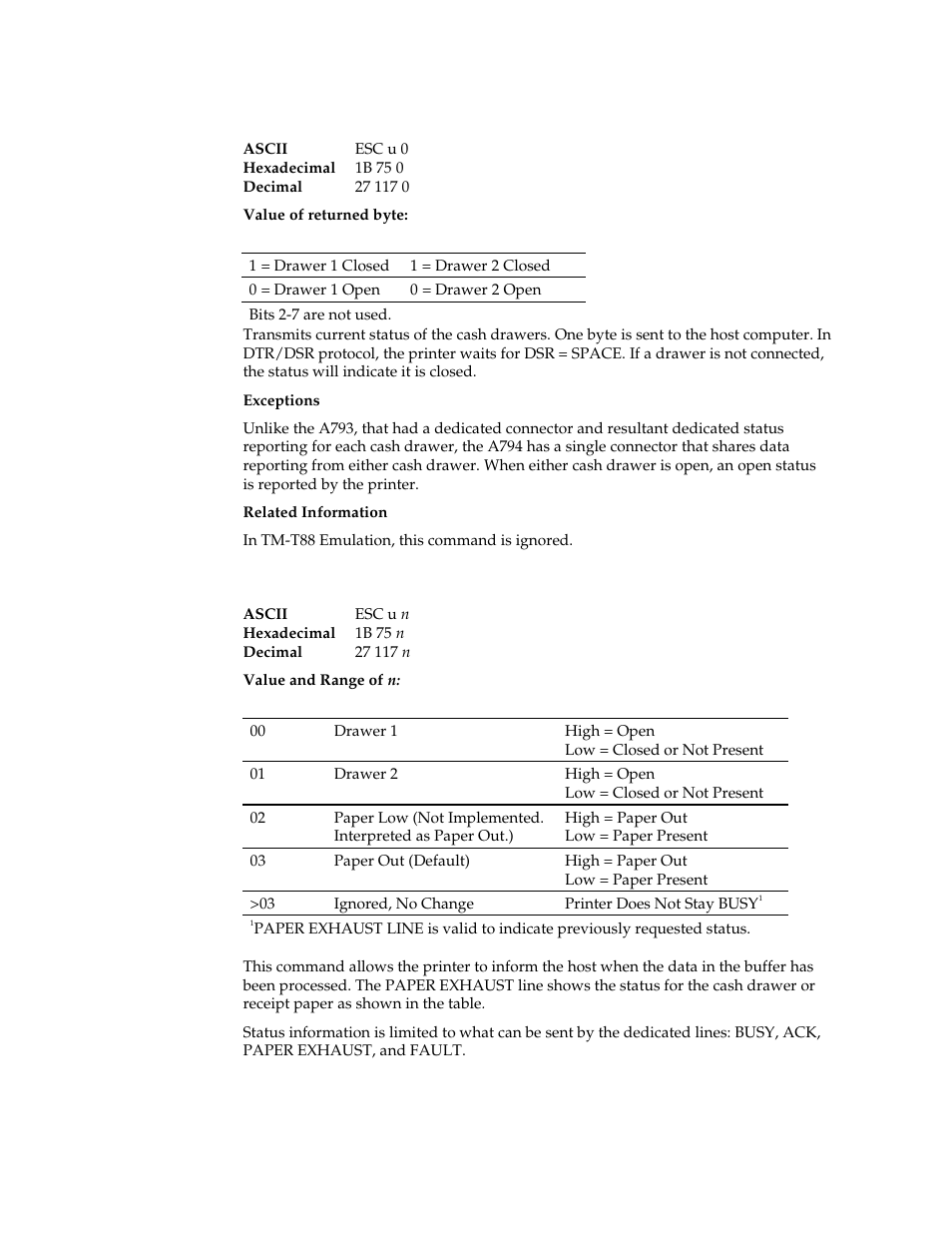 M-S Cash Drawer A794 User Manual | Page 107 / 147