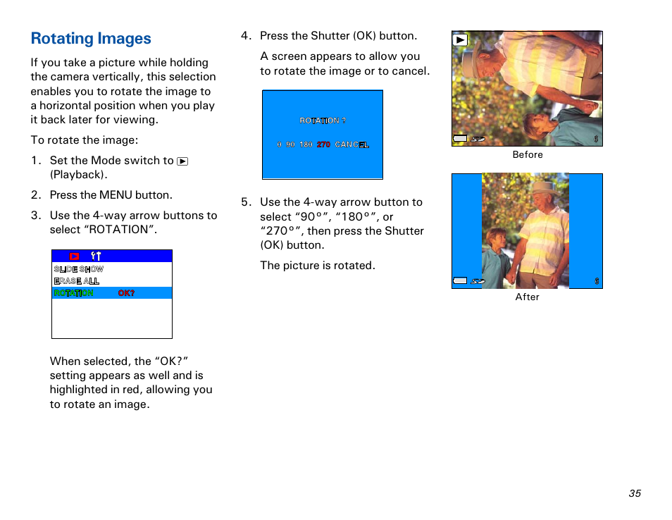 Rotating images | Microtek MKT-1300a User Manual | Page 42 / 72