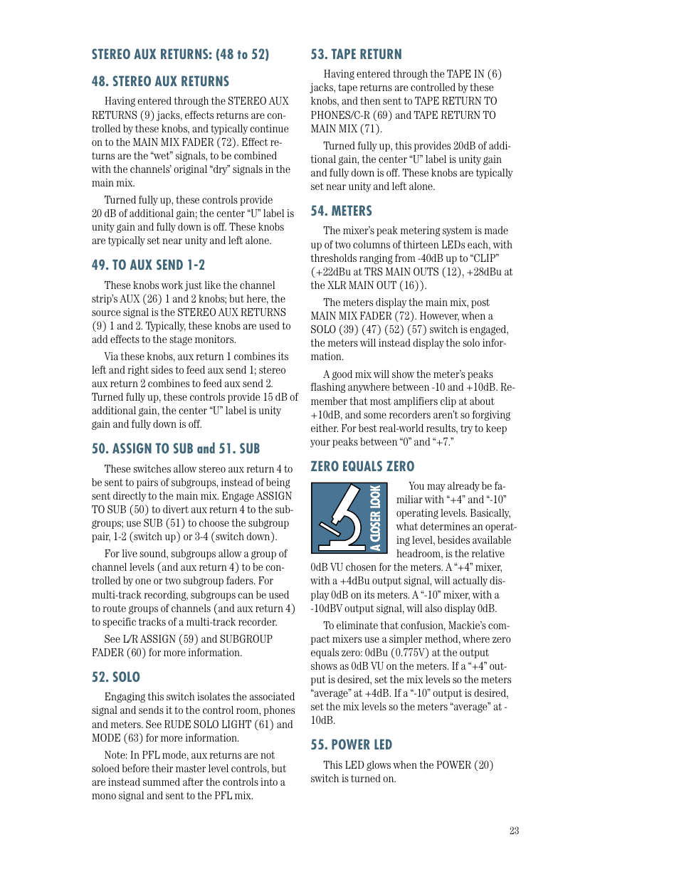 MACKIE SR244-VLZ PRO User Manual | Page 23 / 31
