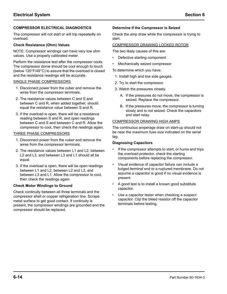 Manitowoc Ice MARINE MODEL S1800 User Manual | Page 52 / 100