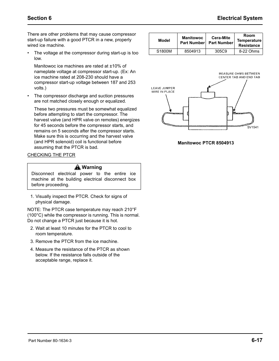 Manitowoc Ice MARINE MODEL S1800 User Manual | Page 55 / 100