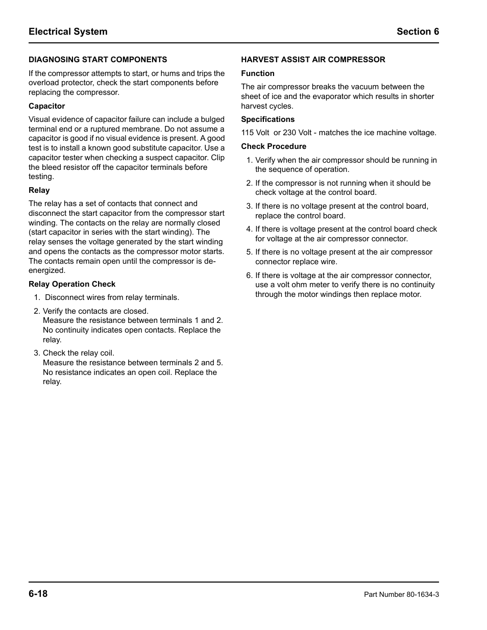 Manitowoc Ice MARINE MODEL S1800 User Manual | Page 56 / 100
