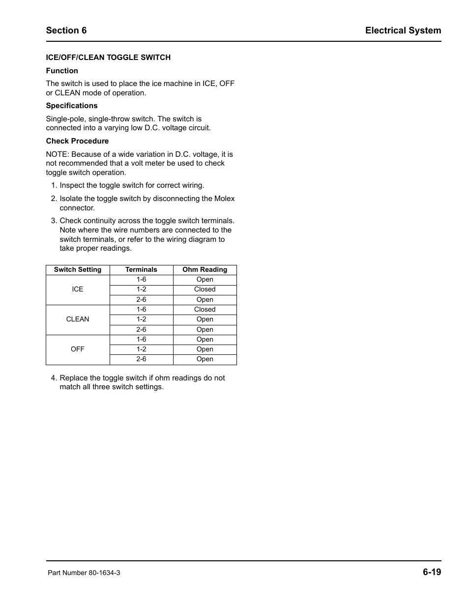 Manitowoc Ice MARINE MODEL S1800 User Manual | Page 57 / 100