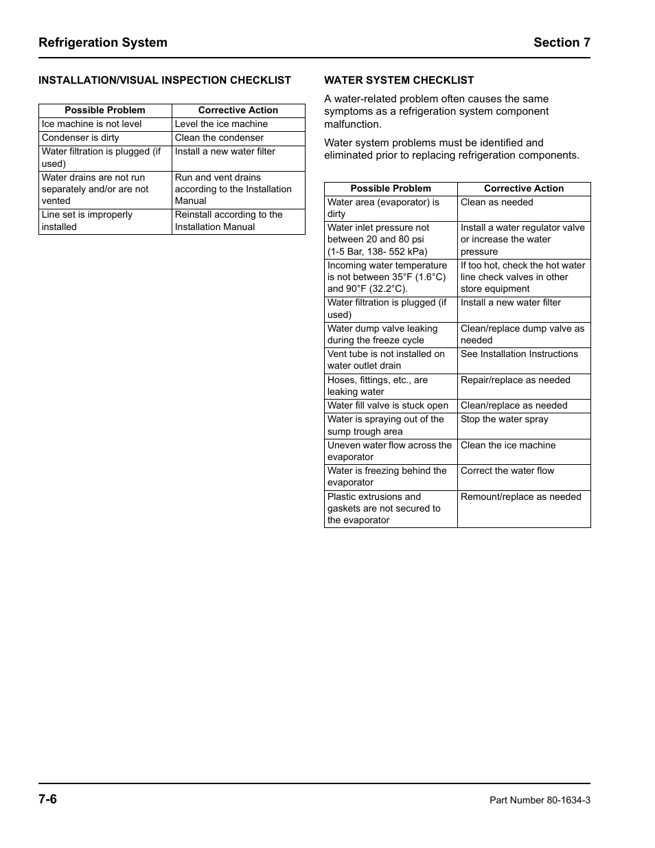 Manitowoc Ice MARINE MODEL S1800 User Manual | Page 72 / 100