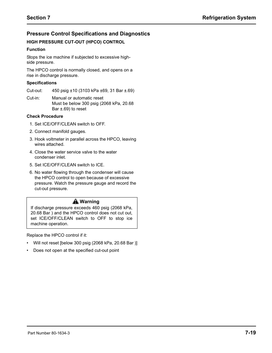 Manitowoc Ice MARINE MODEL S1800 User Manual | Page 85 / 100