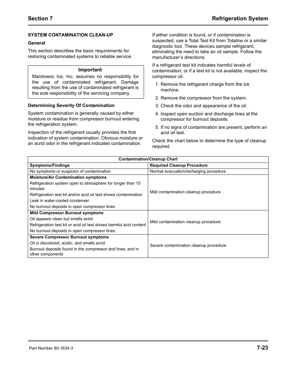 Manitowoc Ice MARINE MODEL S1800 User Manual | Page 89 / 100