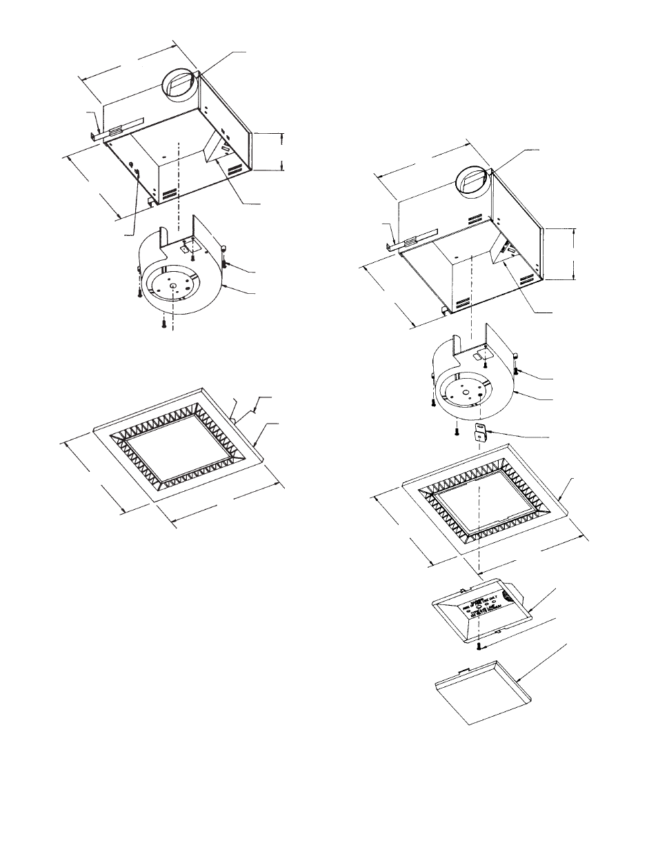 Schéma 1, Schéma 2 | Marley Engineered Products 8100 User Manual | Page 18 / 24