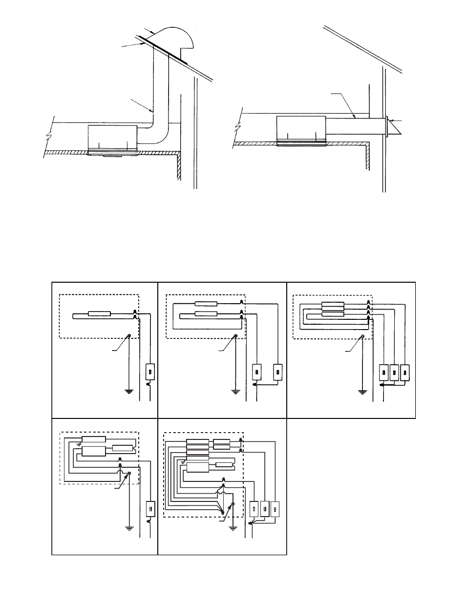 Attention, Schéma 6 schéma 7 | Marley Engineered Products 8100 User Manual | Page 20 / 24