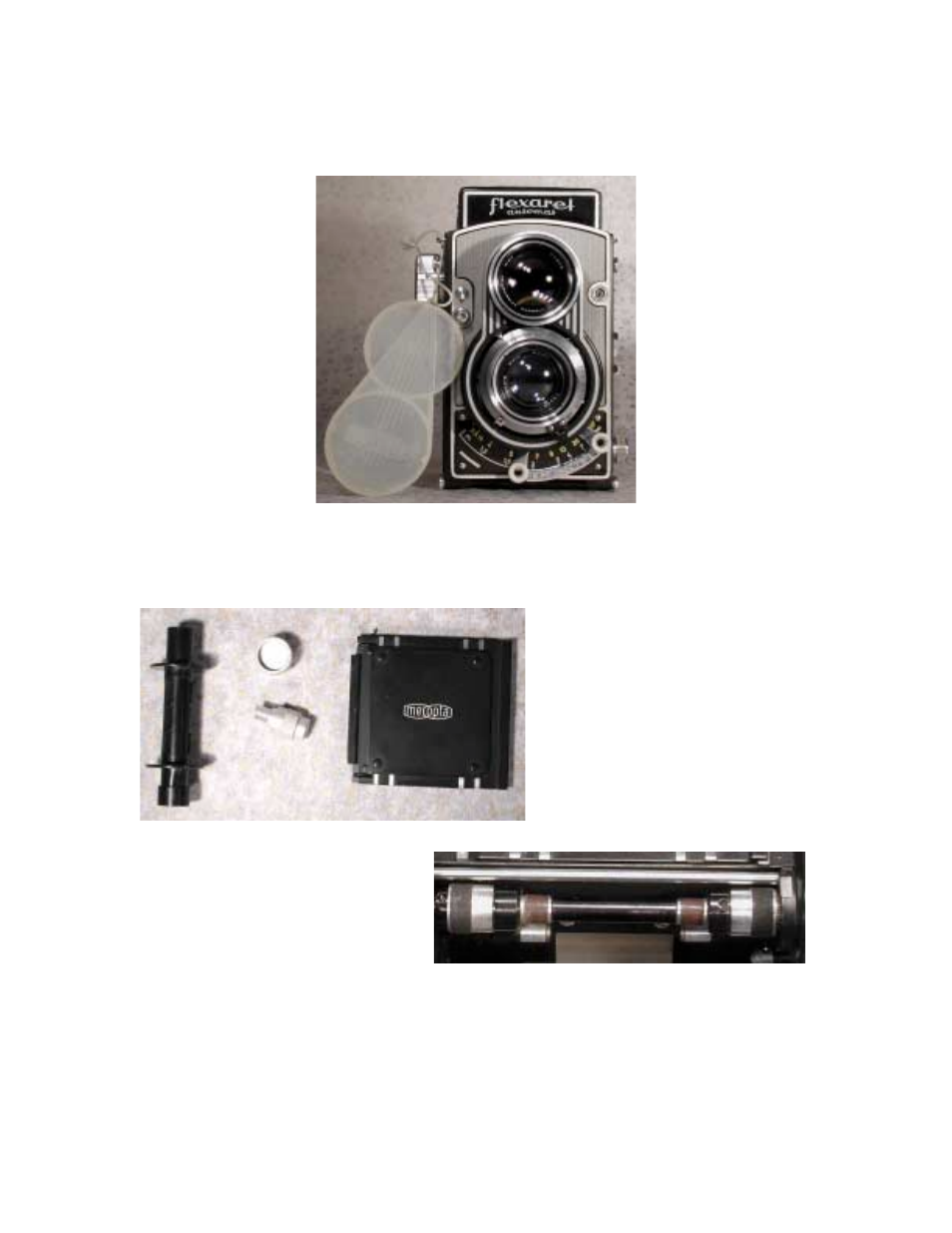 Meopta twin lens reflex cameras FLEXARET AUTOMAT VI User Manual | 3 pages