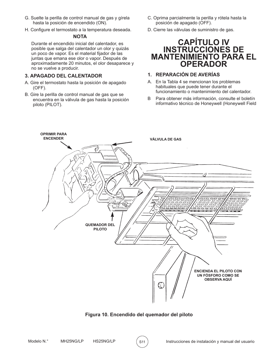 Mr. Heater MH25LP User Manual | Page 27 / 48